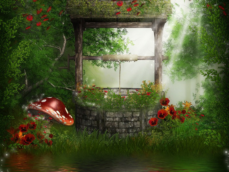 奉先刘少府新画山水障歌