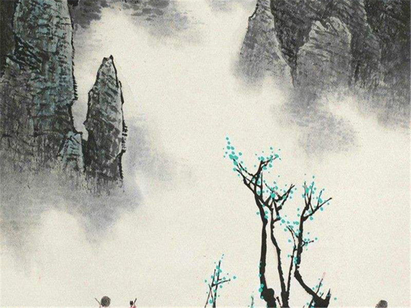 陪李金吾花下饮